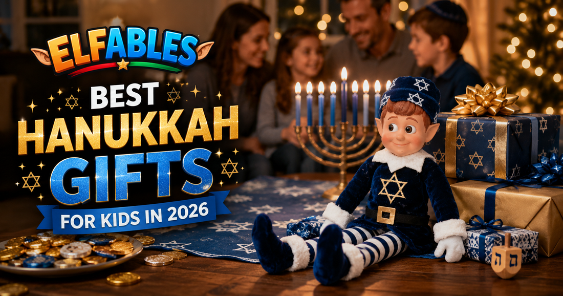 Best Hanukkah gifts for kids 2026 — Geltie the Elfables Hanukkah elf doll with eight nights of holiday mischief
