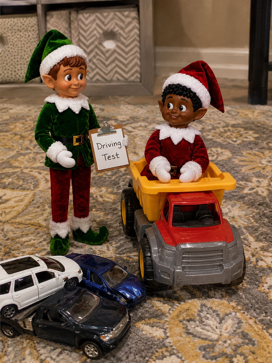 Jolly Failed His Elf DMV Test