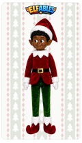 Jingle Christmas elf doll - Elfables poseable plush elf toy for kids ages 3+