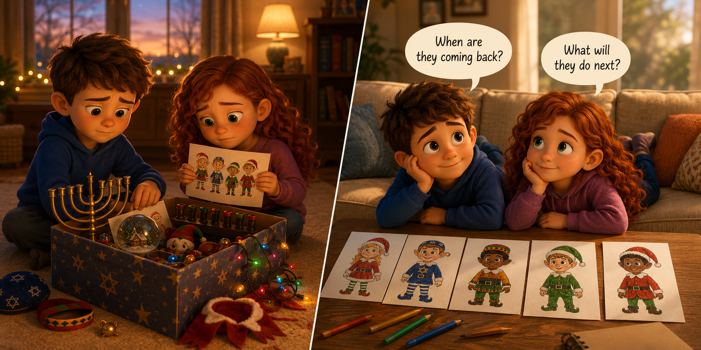 The holidays passed...but the questions didn't stop